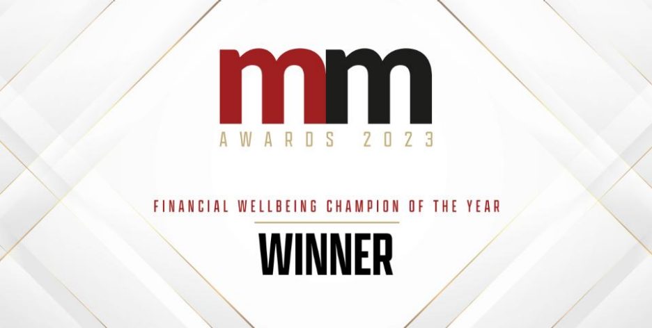Money Marketing Financial Wellbeing Champion of the year 