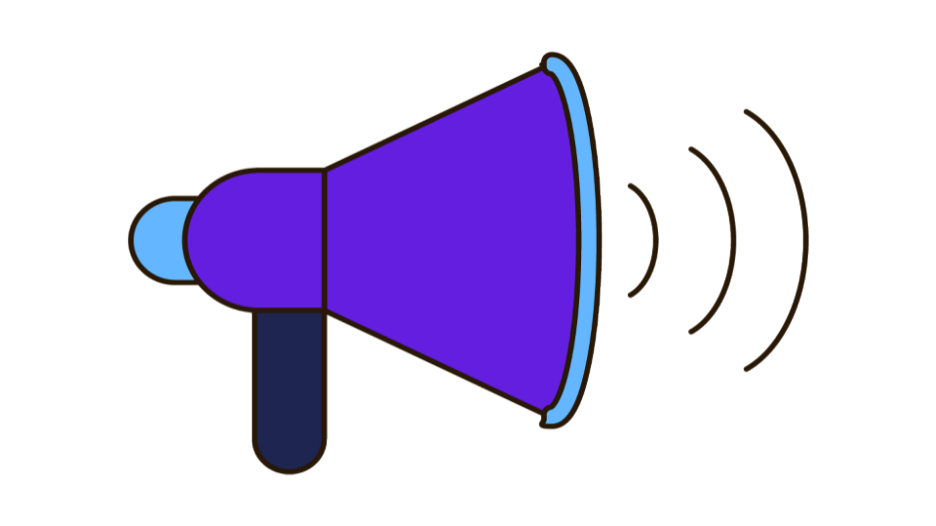 horn speaker illustration