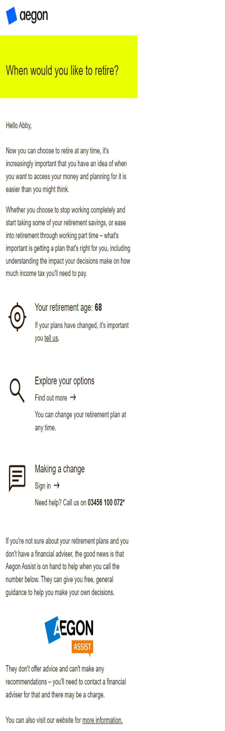 Responsive design on mobile