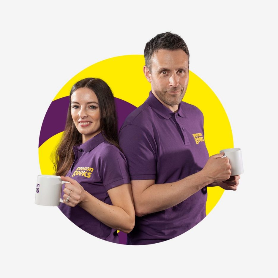 Profile of Jonathan Bland and Rachel Parkinson from Pension Geeks