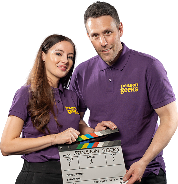 Portrait of Jonny and Rachel from Pension Geeks
