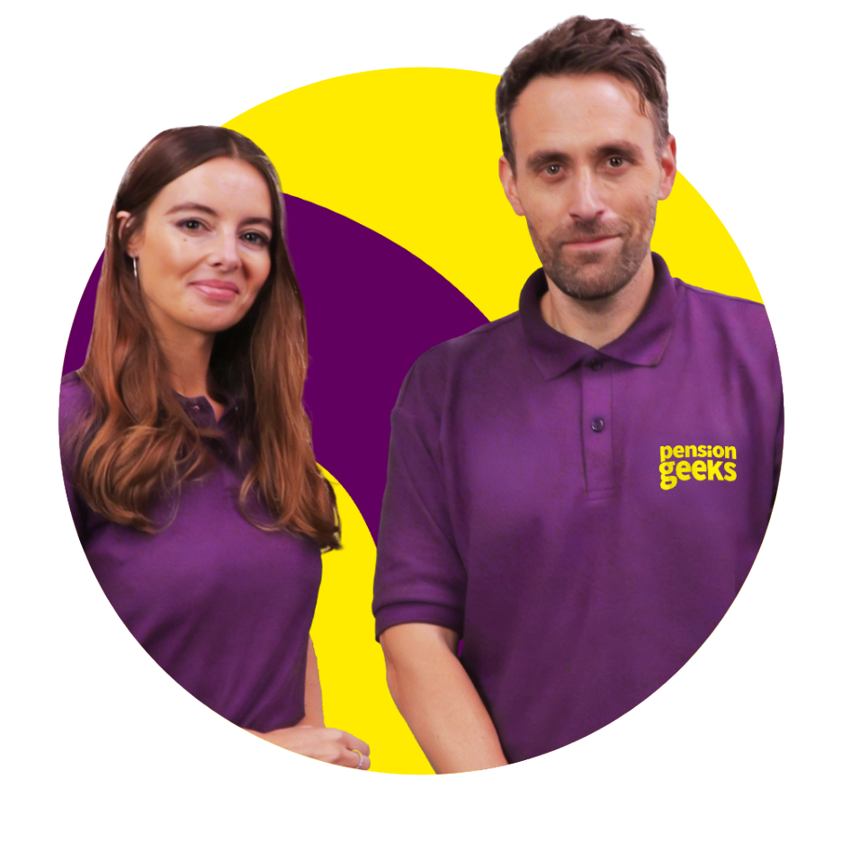 Portrait of Jonny and Rachel from Pension Geeks
