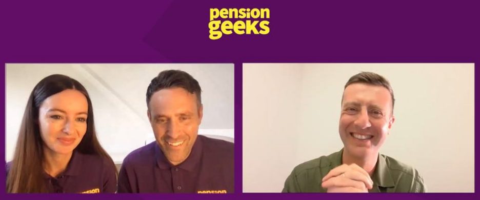 Dr Tom, Rachel and Jonny on Pension Geeks TV