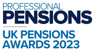 Professional Pensions UK Pensions Awards 2022 logo Professional Pensions UK Pensions Awards 2022 logo